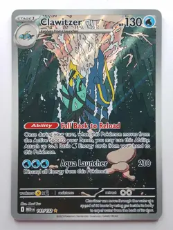 Clawitzer 141 Mega Evolution Pokemon card - Image 1