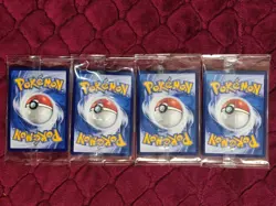 Pokemon TCG Chinese Blue's Jolteon Flareon Vaporeon Eevee CHR 4 Card Sealed - Image 2