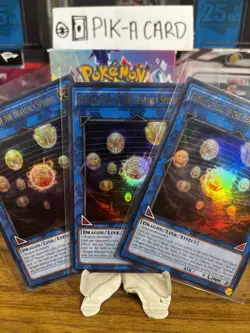 Hieratic Seal Heavenly Sphere 3x Card Playset Ultra Rare Ra02 - Image 1