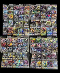 Pokemon TCG Traditional Chinese GX Cards Lot 100 Pcs Sun&Moon RR Holo Rare AC1a - Image 1