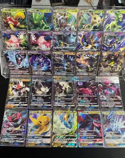 Pokemon TCG Traditional Chinese GX Cards Lot 100 Pcs Sun&Moon RR Holo Rare AC1a - Image 5