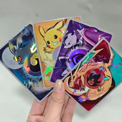 Trading Card Pokemon CCG Card Sleeves 67X92mm Iridescent Standard Size - Image 2