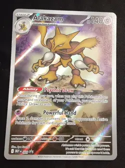 Alakazam 009 Me: Mega Evolution Promo Holo Pokemon Card NM - Image 1
