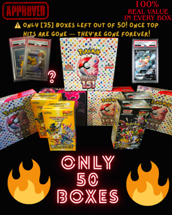 🔥 Pokemon PSA 10 Slab Box Mystery | Graded Card + JP Booster Packs | 50 Total - Image 1