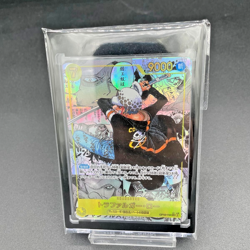 ONE PIECE Card Game Trafalgar Law Manga Alt Art OP10-119 Royal Bloodfrom JPN - Image 1