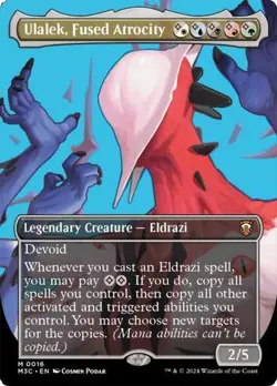 Ulalek, Fused Atrocity Borderless Modern Horizons 3 NM MTG - Image 1