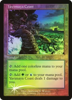 Yavimaya Coast Foil Apocalypse MTG - Image 1