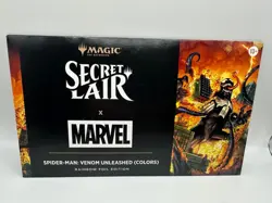 🔥‍Secret Lair x Marvel's Spider-Man: Venom Unleashed (Colors) Foil Edition NIB - Image 1