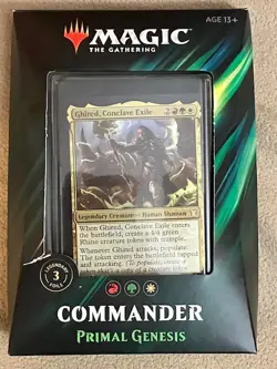 MTG Commander 2019 PRIMAL GENESIS Commander Deck FACTORY SEALED - Image 1