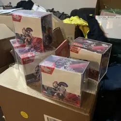 POKEMON TCG DESTINED RIVALS BOOSTER BOX X5 ✅CASE FRESH✅ - Image 1