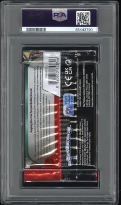 PSA 8 - Terastallized Charizard - Pokemon SVI Obsidian Flames Booster Pack - Image 2