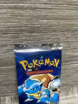 New Factory Sealed Pokemon Base Set Booster Spanish Blastoise Artwork 1999 WOTC - Image 4