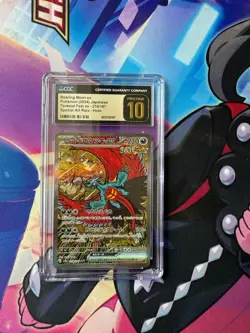 CGC 10 Pristine Roaring Moon ex 218/187 SAR Terastal Festival ex sv8a Pokemon - Image 2