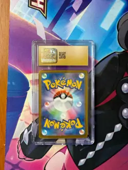 CGC 10 Pristine Roaring Moon ex 218/187 SAR Terastal Festival ex sv8a Pokemon - Image 3