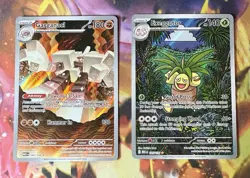 Pokemon Mega Evolutions Illustration Rare Lot - Garganacl & Exeggutor - Image 1