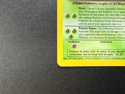 Pokemon TCG Team Rocket Dark Arbok Unlimited Holo Rare 2/82 LP - Image 4