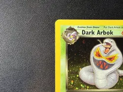 Pokemon TCG Team Rocket Dark Arbok Unlimited Holo Rare 2/82 LP - Image 5