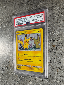 Pokemon TCG Cards Pikachu SM162 Black Star Promo Holo PSA 10 GEM MINT - Image 4