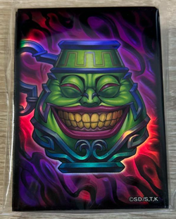 Pot of Greed 100 Sleeves YuGiOh Card Game Duelist Card Protector Sealed New Rare - Image 1