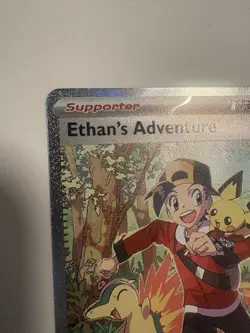 Pokemon TCG Ethans Adventure Destined Rivals Card 236/182 SIR Near Mint NM - Image 4