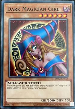 Dark Magician Girl LDK2-ENY11 Common Unlimited YuGiOh TCG Card - Image 1