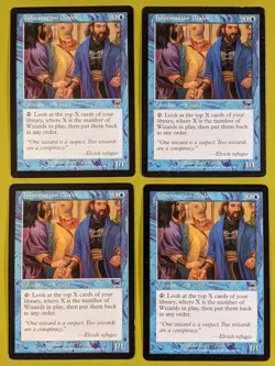 Information Dealer x4 Onslaught 4x Playset Magic the Gathering MTG - Image 1