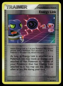 Energy Link Reverse Holo 83/100 Stormfront Pokemon - Image 1