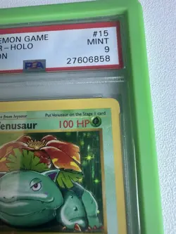 Venusaur Holo Rare 1st Edition Base set 15/102 Grail WOTC Vintage Pokemon - Image 5