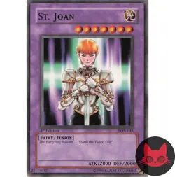 Yugioh St. Joan LON-045 Common 1st Edition NM - Image 1
