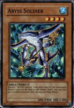 Abyss Soldier - Super Rare CMC-EN001 - HP - YuGiOh - Image 1