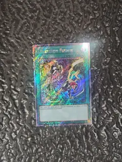 Dimension Fusion (Platinum Secret Rare) RA03-EN136 Quarter Century Bonanza... - Image 1