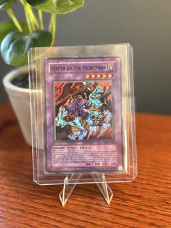 Yu-Gi-Oh Reaper On the Nightmare PGD-078 Super Rare Unlimited Card LP Condition - Image 1