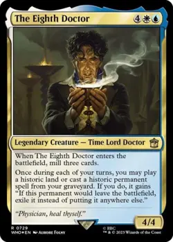 ~ The Eighth Doctor (Surge Foil) ~ NM Foil ~ ~ MTG ~ - Image 1