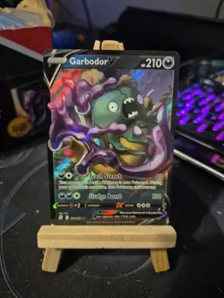 Garbodor V ~ 100/203 ~ Half Art ~ EVOLVING SKIES ~ MINT P/F ~ Pokemon Card - Image 1