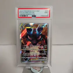 Pokemon TCG Lucario VSTAR Sword & Shield SWSH291 Holo Promo Card PSA 9 Mint - Image 1