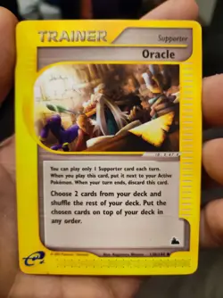 Pokemon TCG Trainer Supporter Oracle Skyridge e-card 138/144 uncommon 2003 NM - Image 1