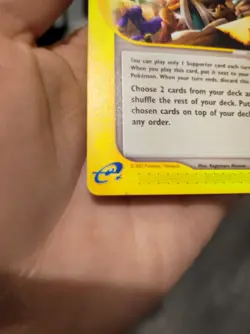 Pokemon TCG Trainer Supporter Oracle Skyridge e-card 138/144 uncommon 2003 NM - Image 2