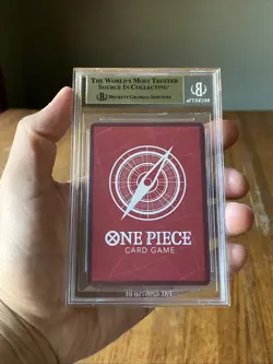 Sir Crocodile L ST03-001 One Piece Card Graded Beckett 9.5 Gem Mint Grading - Image 3