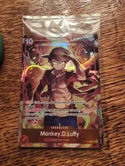 Bulk One Peice TCG Lot With Sealed Monkey.D.Luffy And 200+ Bulk Cards - Image 2