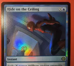 MAGIC,MTG: SPIDER-MAN, HIDE ON THE CEILING, 0032, FOIL, RARE , NM, SPM - Image 2