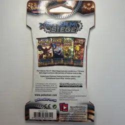 Pokemon TCG: XY Steam Siege Sleeved Booster Pack New Factory Sealed - Image 2