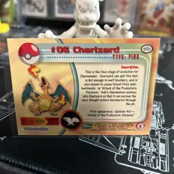 Pokemon #06 Charizard Green Logo TV Animation Edition - Image 2