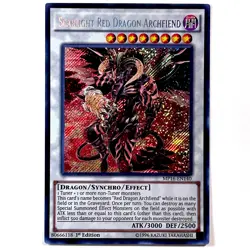 Scarlight Red Dragon Archfiend - DOCS-EN046 1st Edition Secret Rare YuGiOh! NM - Image 1