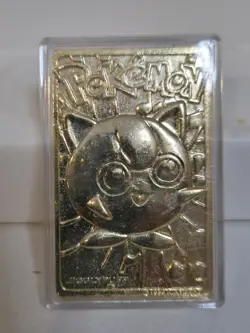 Jigglypuff 1999 Burger King 23k Gold Plated Card - Pokemon TCG w/Poke Ball & COA - Image 5