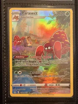 Pokemon TCG Parasect Trainer Gallery Holo Ultra Rare Card TG01/TG30 Lost Origin - Image 1