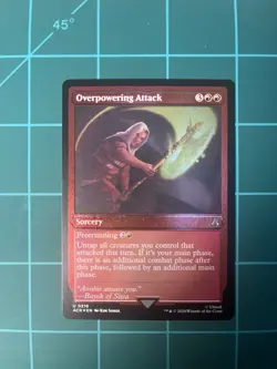 Overpowering Attack - Foil Etched Assassin's Creed NM MTG - Image 1