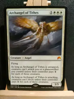 Archangel of Tithes - Magic Origins - Mythic - NM to LP (see pics) MTG - Image 1