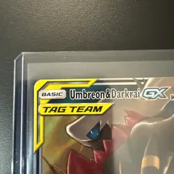 Pokemon TCG Umbreon & Darkrai GX 125/236 Sm-Unified Minds Holo Nm/Mint - Image 2