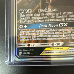 Pokemon TCG Umbreon & Darkrai GX 125/236 Sm-Unified Minds Holo Nm/Mint - Image 4