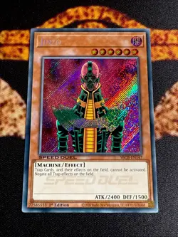 🔥 YUGIOH • JINZO • SECRET RARE • SBCB-EN147 • 1st EDITION • NEAR MINT 🔥 - Image 2